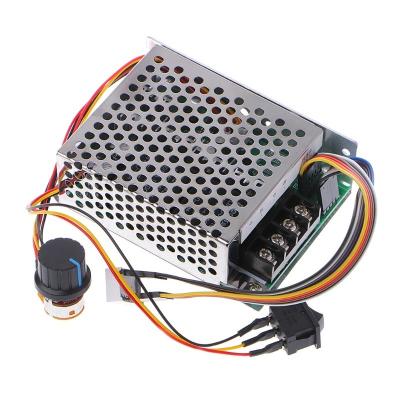 China DC 10-55V 12V 24V 36V 60A PWM Motor Speed Controller CW CCW Reversible Switch for sale