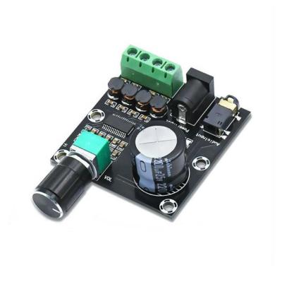 China Compact 20Hz Analog Amplifier Module 3 5mm Input Interface Silver Finish for sale
