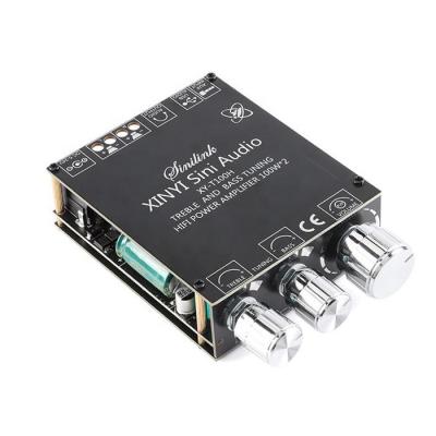 China XY-T100H Bluetooth Audio Amplifier Board 100WX2 Ble 5.0 TPA3116D2 Stereo Digital Power for sale