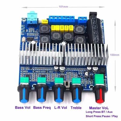 China 2.1 Channel Subwoofer Amplifier Board TPA3116D2 Audio Stereo Equalizer Amp 5.0 HIFI Power à venda