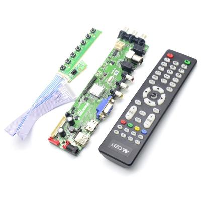 中国 HDV56R-AL V2.2 V56 Universal TFT LED TV Mainboard LCD Controller Board For TVs SKD Kits And Parts 販売のため