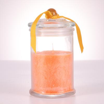 China Glass Jar Scented Candle With 90g Wax Weight   For  Home Decoration for sale
