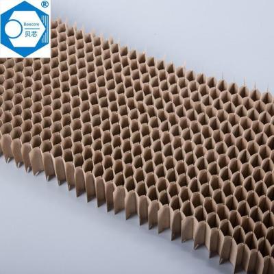 China Lightweight Filling Material Paper Honeycomb Core For Filling Door Cell Size 20mm 25mm for sale