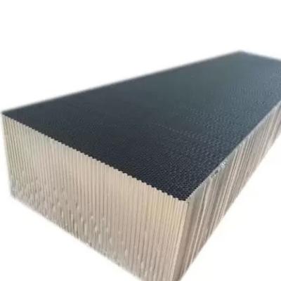Chine Âme en nid d'abeilles en aluminium surdimensionnée pour le panneau de redresseur de machines de fibre chimique à vendre