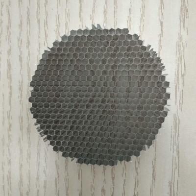 China Circular Aluminum Honeycomb Louver 12.7mm For Oxygen Generator Equipment for sale