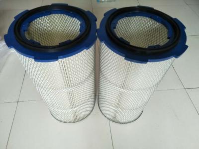 China Industrial Spunbond Pleated Filter Cartridge Dust Collector OD325 for sale