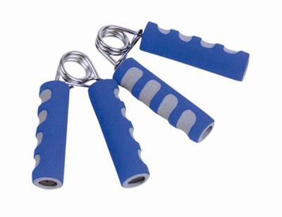 China Promotional Exercise Chromed Spring Foam Hand Grip for sale