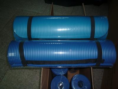 China rubber NBR yoga mat supplier 15mm exercise mat for sale