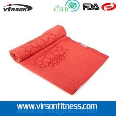 中国 Fashionable and high quality microfiber yoga towel 販売のため