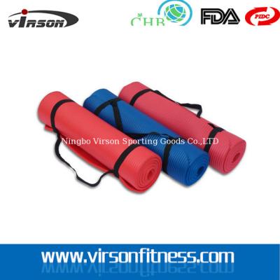 China Soft NBR Foam Yoga Mat for sale