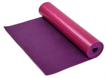 China Ningbo Virson double color full print yoga mat/custom print pvc yoga mats for sale