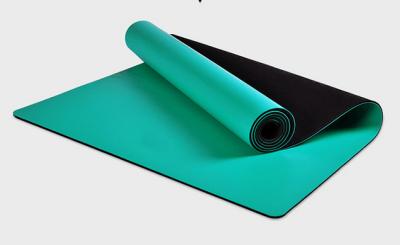 China Ningbo Virson double non slip PU natrual rubber yoga mat. chepest gym yoga mat for sale