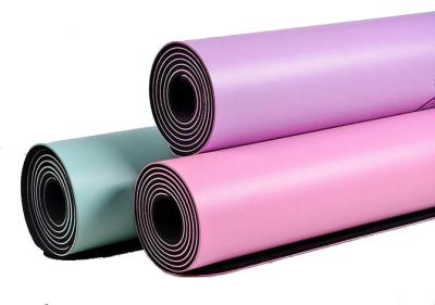 China Ningbo virson High Density pu yoga mat.TPE yoga mat . rubber yoga mat . nbr yogamat for sale