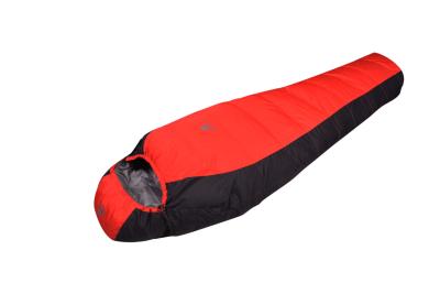 China wholesale Ultralight Mummy portable Outdoor Camping Duck Down Sleeping Bag With Waterpoof Ripstop Fabric for adults for sale