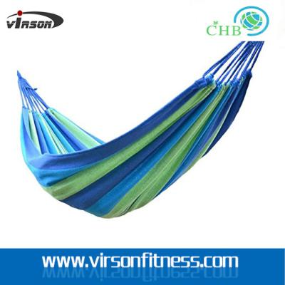 China Virson Portable Parachute Travel Camping Hammock with Tree Straps for sale