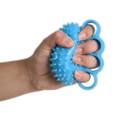 China Hand Grip Exerciser Strengthener Four Finger Exerciser Ball and Hand Exercisers for Strength Squeeze Ball for sale