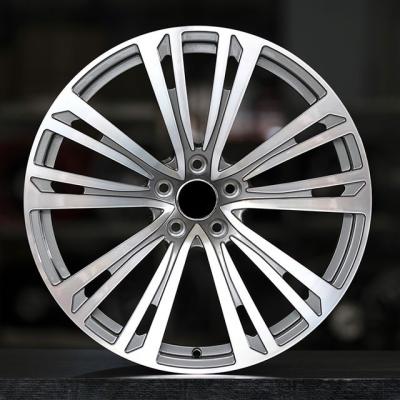 China new staggered forged aftermarket Gloss Silver forged wheel retails en venta