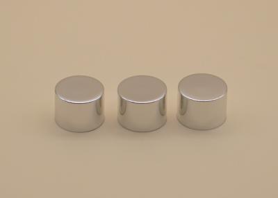 China Shampoo Bottle Aluminum Screw Cap 24mm Silver Color For Personal Care for sale