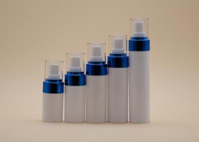 China 0.2ml Dosage Ultra Fine Mist Sprayer Lightweight Royal Blue Aluminum Closure for sale