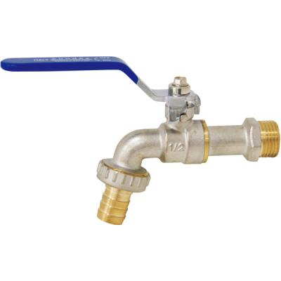 China 3 /4 or 1/2  Inch  Brass Ball valve Garden Tap Outdoor Bibcock Valve for sale