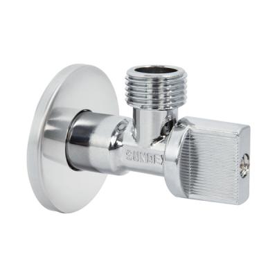China Brass Angle Control Valve For Toliet Lavatory Sink for sale