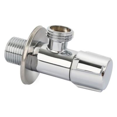 China Angle Irrigation Valve For Water Closet Heater Forged Brass for sale