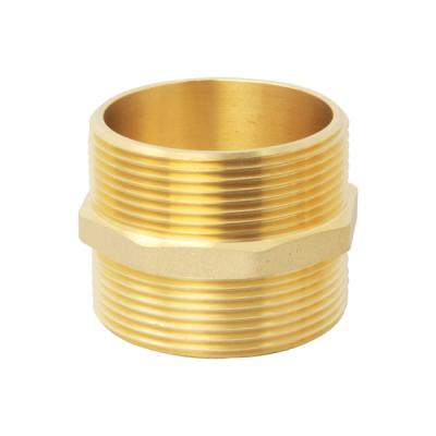 China 1 1 2 Inch 1 1 4 Inch Equal Brass Nipple For Tub Spout for sale