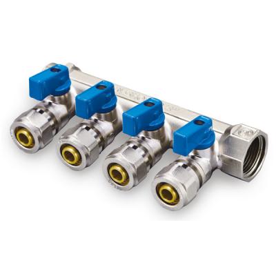 China 4 Way Valve Manifold For Pressure Transmitter Water Distribution Plumbing for sale