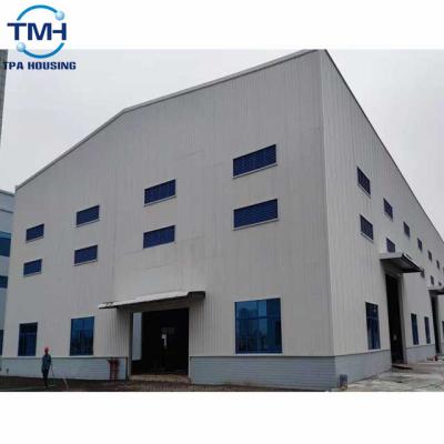 China Steel Commercial Building Prefab Warehouse Construction Metal Workshop en venta