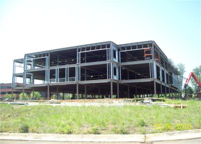 China Professional Design Steel Frame Office Building , Light Steel House Construction for sale