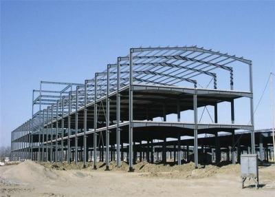 Chine Bâtiments à pans de bois en acier industriels, structures métalliques de mesure de lumière de Hall en métal à vendre