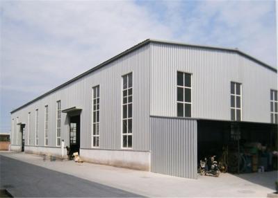 China Metal Outdoor Storage Buildings , Large Trussed Lightweight Steel Frame Building for sale