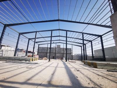 China H Steel Large Span Steel Structure Warehouse Qatar For Storage for sale