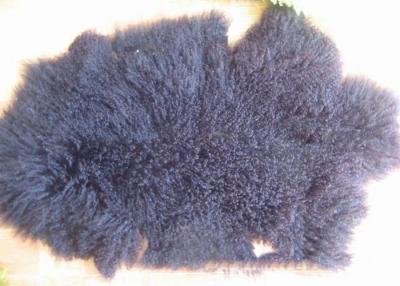 China China Factory Cheap Wholesale Extra Long Sheepskin Tibetan Lamb fur Pelt rug for Home for sale