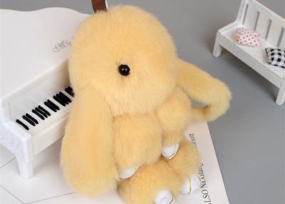 Cina Peso leggero sveglio adorabile di Keychain della pelliccia del coniglio dei giocattoli dei bambini per la borsa di Gilrs in vendita