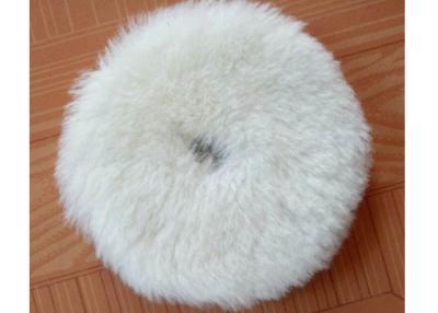 China Flexible Wool Blend Paint Polishing Pads , Double Sided Wool Buffing Pad OEM for sale