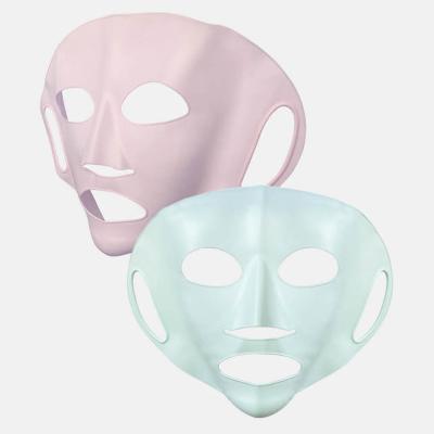 China Lightweight Silicone Facial Mask Holder Portable Tearproof Durable for sale