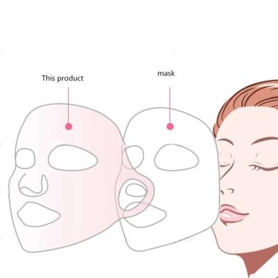 China Washable Odorless Silicone Sheet Mask , Scratch Resistant Silicone Face Cover for sale