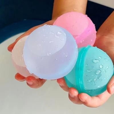 China Reusable Silicone Water Bomb Balls Balloons For Kids Pool Beach Water Games for sale