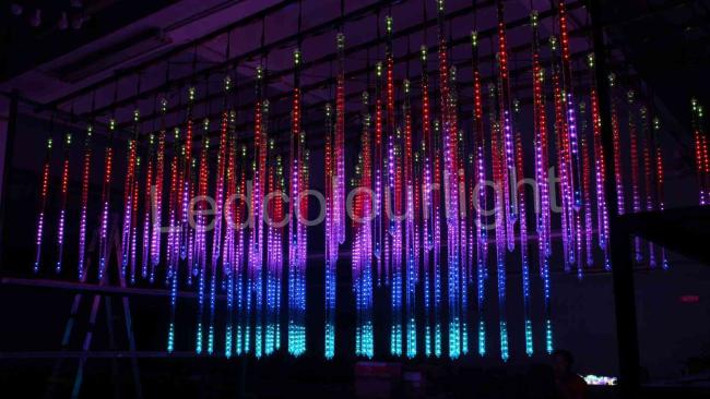 30mm pixel led meteor lights