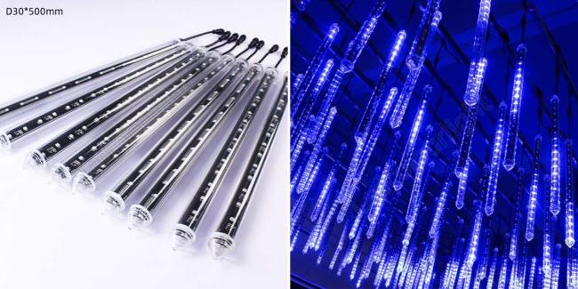0.5m dmx led meteor lights