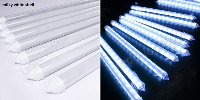 milky white 3d pixel tube light