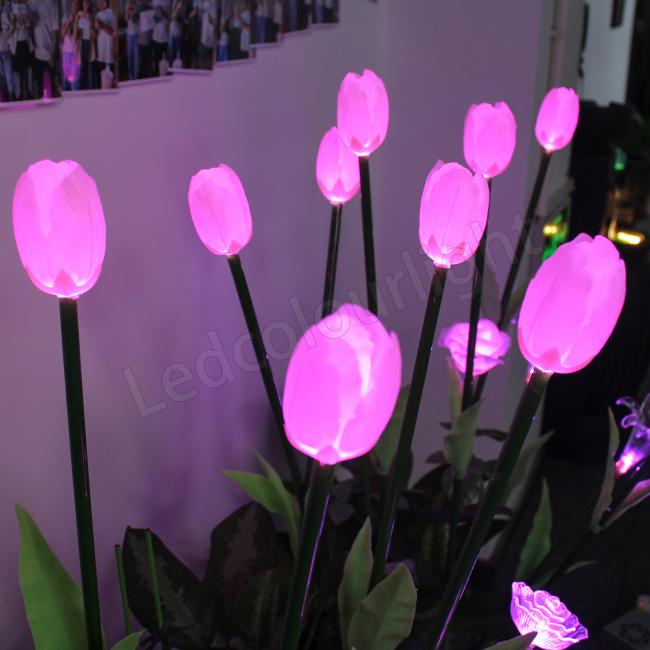 RGB flower lights