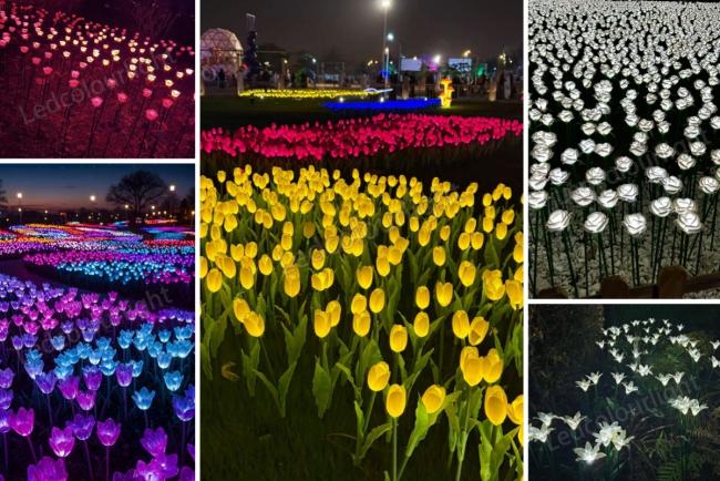 DMX Silicone Flower Lights