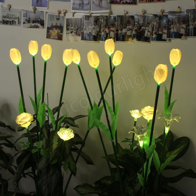 Silicone Flower lights