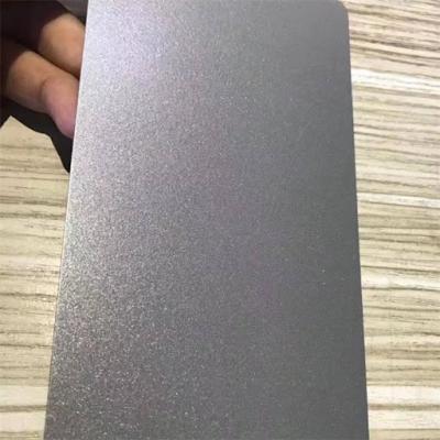 China 304 Stainless Steel Sheet Metal 0.3mm-100mm Sandblasting Treated for sale