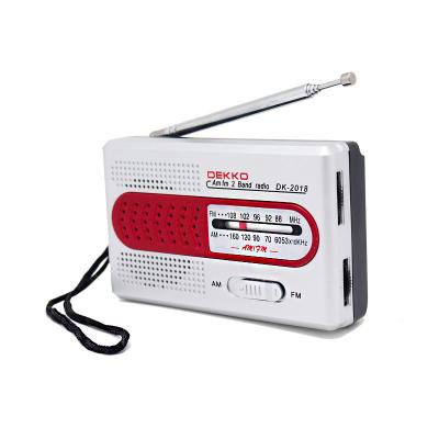 China Plastic Small Pocket Size Fm Radio 1600KHz 3V Portable Sports Radio for sale
