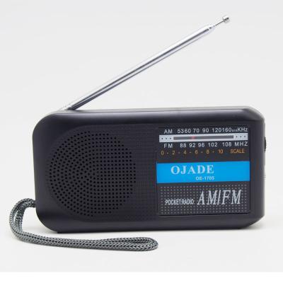 China DC3V Carton Handheld AM FM Radio DC AA Battery Powered AM FM Radio for sale