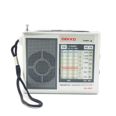 China Multi Band AM FM SW Radio Receiver Mini Battery Operated Shortwave Radio 75mm for sale