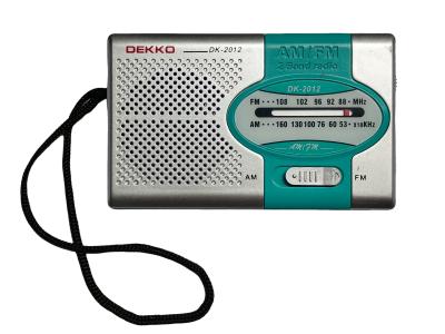 China Lightweight Battery Powered Pocket Am Fm Radio With Headphone Jack for sale
